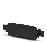 Phoenix Contact ECS-P-122X169-L-UV1-B 2230004 Face avant (L x l x H) 62 x 196 x 34 mm PC noir 5 pc(s)