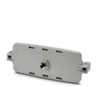 Phoenix Contact ECS-P-122X169-S-UV-1M12 GY 1050381 Face avant (L x l x H) 62 x 163 x 30 mm PC gris 5 pc(s)