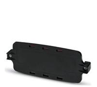 Phoenix Contact ECS-P-122X169-S-UV1-B 2230008 Face avant (L x l x H) 62 x 163 x 30 mm PC noir 5 pc(s)