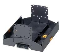 Phoenix Contact - Elément Inférieur De Boîtier Pour Rail Bc 53,6 Ut Hbus Bk 2896403 Polycarbonate Noir 89.7 X 53.6 X 62.6