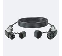 Phoenix Contact Excellent câble de Charge Type 2 - Type 2 (Mennekes) | 32A | Triphasé | Longueur: 7m | 22 KW + Compris Un Sac de Transport Compact