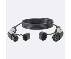 Phoenix Contact Excellent câble de Charge Type 2 - Type 2 (Mennekes) | 32A | Triphasé | Longueur: 7m | 22 KW + Compris Un Sac de Transport Compact