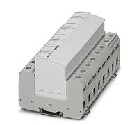 PHOENIX CONTACT FLT-SEC-P-T1-3S-264/50-FM Répartiteur de flash à enficher type 1/classe I pour réseau d'alimentation triphasé avec N et PE (L1, L2, L3, PE, N)