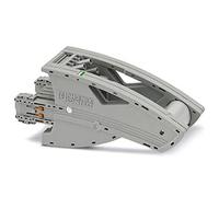 PHOENIX CONTACT FTPR-3/4S Prise de test avec poignée tournante, tension nominale 400 V AC/DC, courant nominal 20 A, nombre de pôles, largeur 63,4 mm, gris