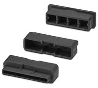 Phoenix Contact HBUS8-B SET BK 1252176 Couvercle de protection 8.2 x 31.6 x 6.7 noir (RAL 9005) 10 pc(s)