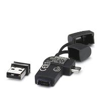 Phoenix Contact IFS-BT-Prog Adaptateur Bluetooth avec Micro USB et Interface S-Port pour Communication sans Fil avec Les séries d'appareils Mini analogiques