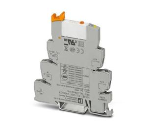 PHOENIX CONTACT Lot de 10 modules relais PLC-RSC-24DC/21/MS - 1 inverseur - Tension d'entrée 24 V DC