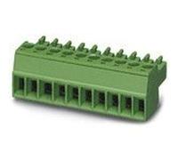 Phoenix Contact MC 1.5/2-ST-3.5 Plinthe de circuit imprimé droite/femelle 2 broches/1 rangée, grille 3,5 mm x 1 pièce