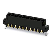 PHOENIX CONTACT MCV 0.5/8-G-2.54 SMD R44 Connecteur de circuit imprimé 0.5 mm² 8 connecteurs MCV 0.5/.-G-SMD Famille d'objets 2.54 mm Noir