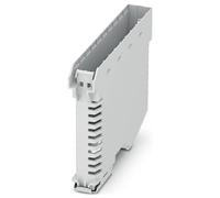 Phoenix Contact ME-IO 18,8 EB 10U TBUS 7035 1103440 Partie inférieure du boîtier 18.9 x 120.6 x 82.85 gris clair (RAL 7035) 10