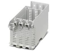 Phoenix Contact ME-IO 75,2 LEB 10U TBUS 7035 1158978 Partie inférieure du boîtier 75.87 x 120.6 x 82.85 gris clair (RAL 7035) 10