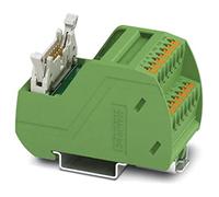 PHOENIX CONTACT Module Varioface VIP-2/PT/FLK16 avec connecteurs enfichables et connecteurs de câble plat avec barre à broches et courte et verrouillage long pour multiprises 16 positions