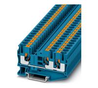 Phoenix Contact Phoenix Contact Bornier de passage 0,5-10 mm², AWG 20-8 PT 6-TWIN BU Quantité:1