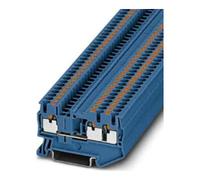 Phoenix Contact Phoenix Contact Borniers de passage 0,14-4 mm², 5,2 mm, bleu PT 2,5-TWIN BU Quantité:1