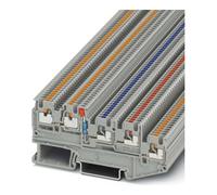 Phoenix Contact Phoenix Contact Borniers initiateurs/actionneurs 0,14-1,5 mm², gris PTIO1,5/S/4-LED 24RD Quantité:1