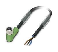 Câble de connexion SAC-3P-5,0-PUR/M8FR M8 PIN : 3 coudés 5m mâle 60VAC 4A P