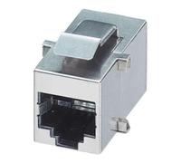Embase Phoenix Contact VS-08-BU-RJ45/BU 1689064 Adaptateur/prolongateur encastrable Nombre de pôles: 8P8C 1 pc(s)