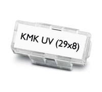 Phoenix Contact Phoenix Contact Porte-étiquettes transparent, 29 × 8 mm KMK UV (29X8) Quantité:1