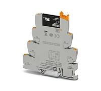 PHOENIX CONTACT PLC-OPT-230UC/V8C/SEN Lot de 10 modules de relais Solid State pour fonctions d'entrée PLC logic, entrée 230 V AC/220 V CC