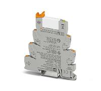 PHOENIX CONTACT PLC-RPT-230UC/21/EX Interface PLC, composé de borne de base montable de 6,2 mm avec connecteur Push-in, tension nominale 230 AC/DC