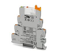 PHOENIX CONTACT PLC-RPT-24DC/1AU/MS/SEN Lot de 10 interfaces PLC pour fonctions d'entrée avec borne de base PLC-BPT./SEN avec connecteur Push-in Tension d'entrée 24 DC