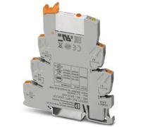 Phoenix Contact PLC-RPT- 24UC/21/MS Module relais Tension nominale: 24 V DC/AC Courant de commutation (max.): 6 A 1 inverseur (RT) 1 pc(s)