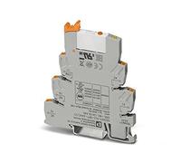 PHOENIX CONTACT PLC-RPT-24UC/21AU/MS Interface PLC composée de borne de base PLC-BPT./21 avec connecteur push-in 24 V AC/DC