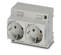 Phoenix Contact Prise Double Avec Indicateur LED Série CF (Prise européenne) - 0804036