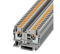 PHOENIX CONTACT PT 6 Borne Passage Grise 1000V 41A 2 Nombre de Bornes 0.5mm²-10mm² Section 1 Pôle 1pc