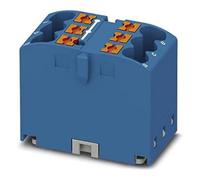 Phoenix Contact PTFIX 6X2,5 BU Bloc de distribution de base 450 V 24 A Nombre de connecteurs 6 Section 0,14 mm²-4 mm² AWG 26-12 Largeur 16 mm Hauteur 21,7 mm Bleu