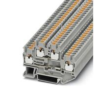 Phoenix Contact PTTB 2.5-2BE Lot de 50 bornes de ligne Gris 0,14 → 4 mm² 500 V/26 A