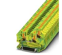 Phoenix Contact PTV Lot de 50 pinces de serrage Vert/jaune