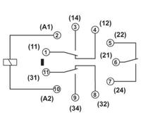 Phoenix Contact REL-OR3/LDP-48DC/3X21 Relais industriel 10 pc(s)