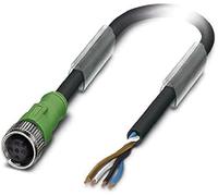 PHOENIX CONTACT SACCEC-M12MS-5CON-M16/1.0-920 Prise de montage pour système de bus 5 broches M12 codée A Montage avant/vis Filetage M16 Positionnable Câble bus 1 m