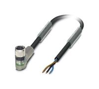 Phoenix Contact Sensor-/Stellgliedkabel M8 (90°) Buchse offen 5.00 m (SAC-3P- 5,0-PUR/M 8FR-2L)