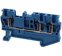 PHOENIX CONTACT ST 1.5-TWIN BU Borne de passage, section nominale 1,5 mm², 3 connexions, Bleu, 1 Pièce