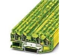 Phoenix Contact ST 4-Quattro-PE Borne de protection Vert/jaune