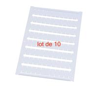 Phoenix Contact THERMOMARK CARD UC-TM6 0818085 - Lot de 10