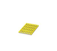 PHOENIX CONTACT UC-WMCO 4.9 (12 x 5) YE Marqueurs de conducteurs de 3,6 mm à 4,9 mm de diamètre de câble 12 mm x 5 mm Taille de caractères 24 étiquettes individuelles Jaune