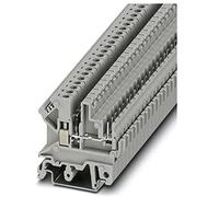PHOENIX CONTACT UK 3-MVSTB-5.08-2DIO Lot de 50 bornes de passage à 3 broches Gris 0,2 mm²-4 mm² 24-12 AWG Largeur 15,3 mm