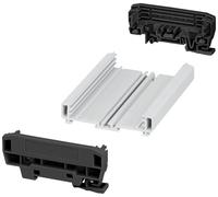 Phoenix Contact UM-PRO-KIT-B72-L120-7035 1310929 Boîtier profilé 123.8 x 92.3 x 39.45 PA gris clair (RAL 7035), noir (RAL 9005)