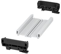 Phoenix Contact UM-PRO-KIT-B72-L150-7035 1310930 Boîtier profilé 153.8 x 92.3 x 39.45 PA gris clair (RAL 7035), noir (RAL 9005)