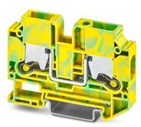 PHOENIX CONTACT XTV 10-PE Lot de 50 bornes de connexion simples Vert/jaune 10 mm² Push-X