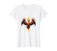 Phoenix Cool, Oiseau de feu, Oiseau Mythique T-Shirt Graphique avec Valeur