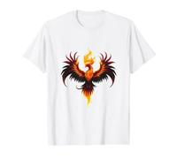 Phoenix Cool, Oiseau de feu, Oiseau Mythique T-Shirt Graphique avec Valeur