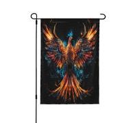 Phoenix Drapeau décoratif double face - Bannière de jardin, parfaite pour la décoration extérieure et intérieure, disponible en deux tailles