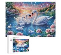 Phoenix étoilé avec des Ailes Arc-en-Ciel Puzzle 300 Pièces pour Adultes Jeu De Détente Endurance Mentale Cadeau pour Longues Soirées 300 PCS