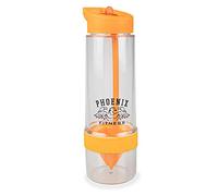Phoenix Fitness Bouteille d'eau infuseur de fruits 650 ml - Infusée de fruits à saveur naturelle - Étanche avec tige d'infusion pleine longueur