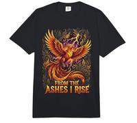 Phoenix Flames renaissant de Ses Cendres I Rise Rebirth Comfort Colors Adult Heavyweight T-Shirt