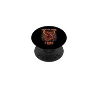 Phoenix Flames renaissant de Ses Cendres I Rise Rebirth PopSockets PopGrip Adhésif